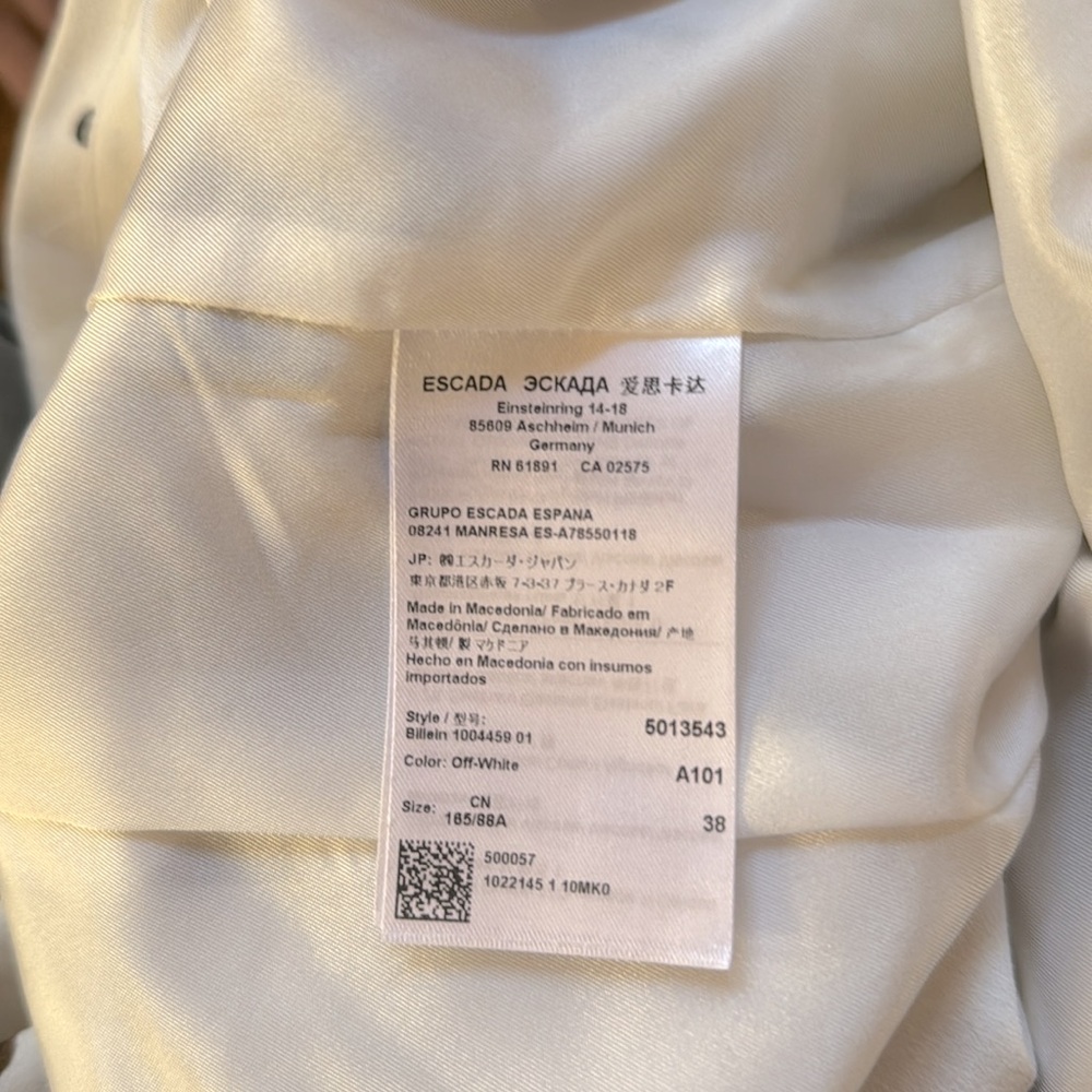 Escada One Button Blazer Jacket - image 6